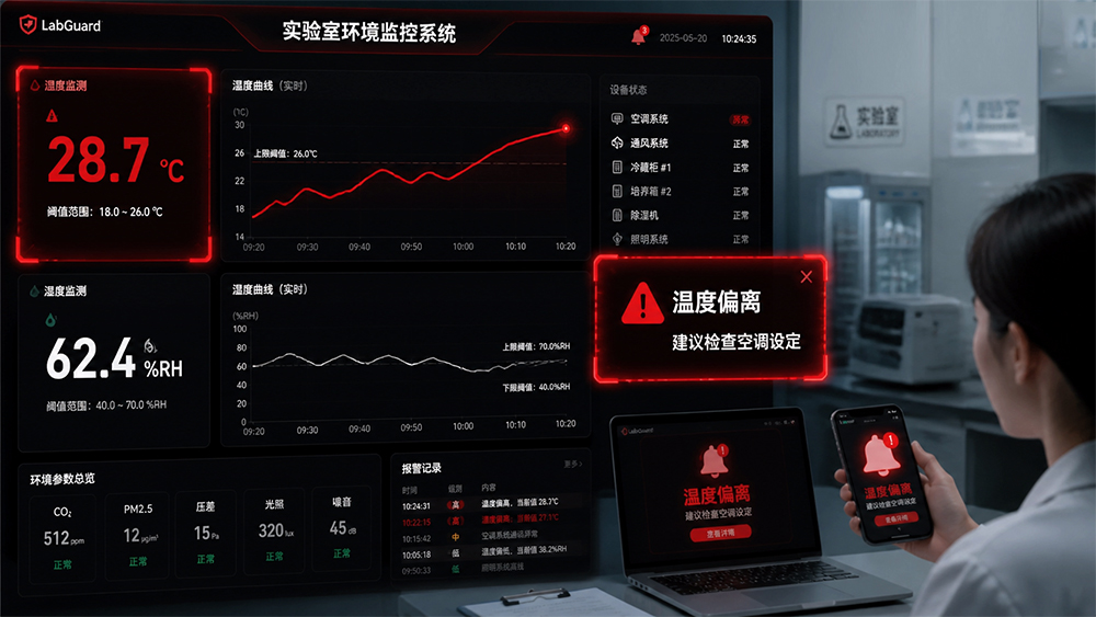 全流程質量異常預警：實時監(jiān)控數據、設備、環(huán)境指標，異常自動預警+原因分析+整改建議。